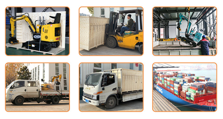 Kruippakje 1,2 Ton Mini-excavadora Escavator Pelle Digger Mini Excavator van ZHONGMEI Minibagger