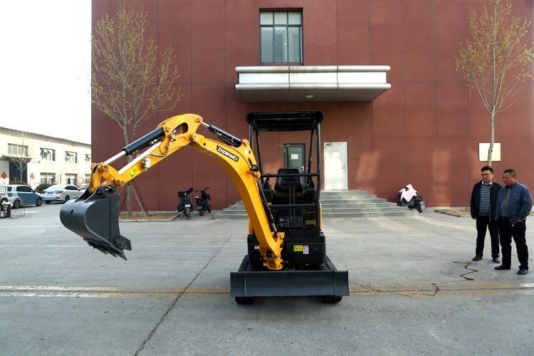 De gemeentelijke Werken 2 het Hydraulische Graafwerktuig van Ton Mini Excavator Swing Boom Small