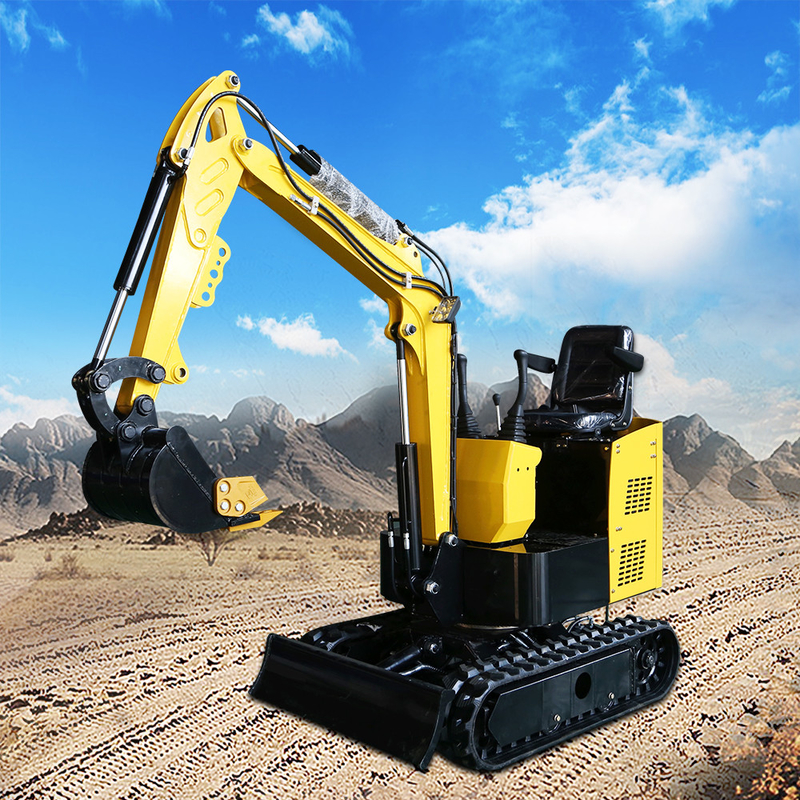 Van de micro- Graver van het de Machines de Kleine Kruippakje Haakmachine 1Ton/2 Ton Electric Mini Excavators Earth-Moving