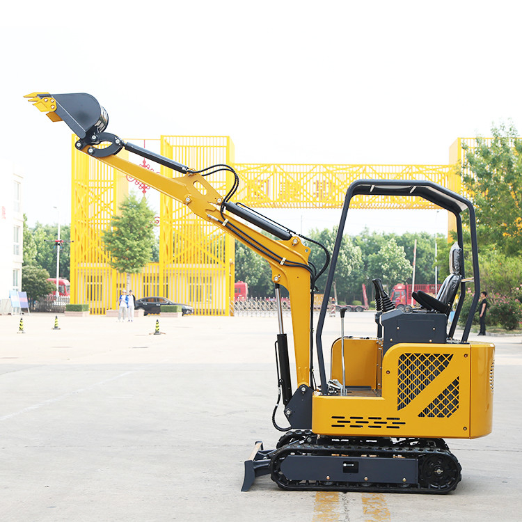 Diesel Mini Digger Agricultural Micro Clamshell Shovel Escavator 1,8 Ton Household Crawler 1ton Mini Excavator