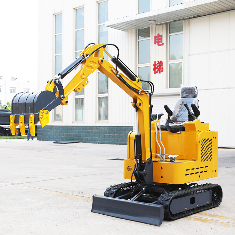 Diesel Mini Digger Agricultural Micro Clamshell Shovel Escavator 1,8 Ton Household Crawler 1ton Mini Excavator