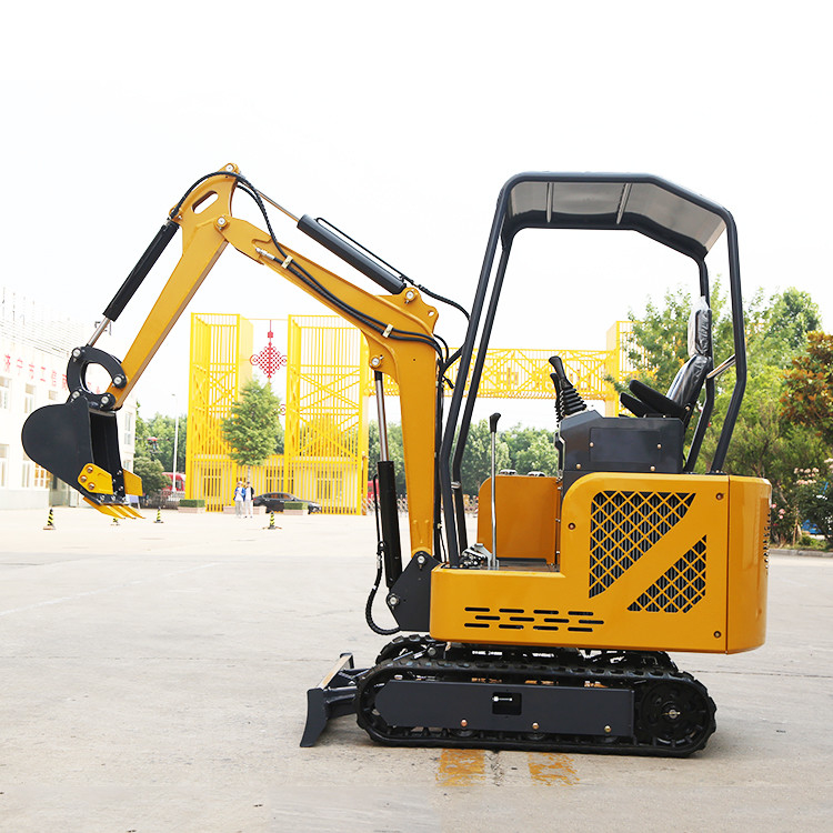 Diesel Mini Digger Agricultural Micro Clamshell Shovel Escavator 1,8 Ton Household Crawler 1ton Mini Excavator