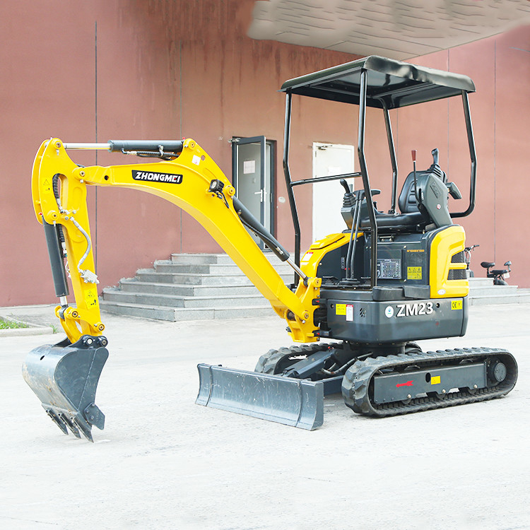 Boomschommeling 2 Ton Customized Mini Excavators Changchai-Motor Klein Gevolgd Graafwerktuig